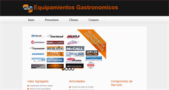 Desktop Screenshot of egastronomicos.com