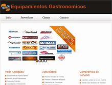 Tablet Screenshot of egastronomicos.com